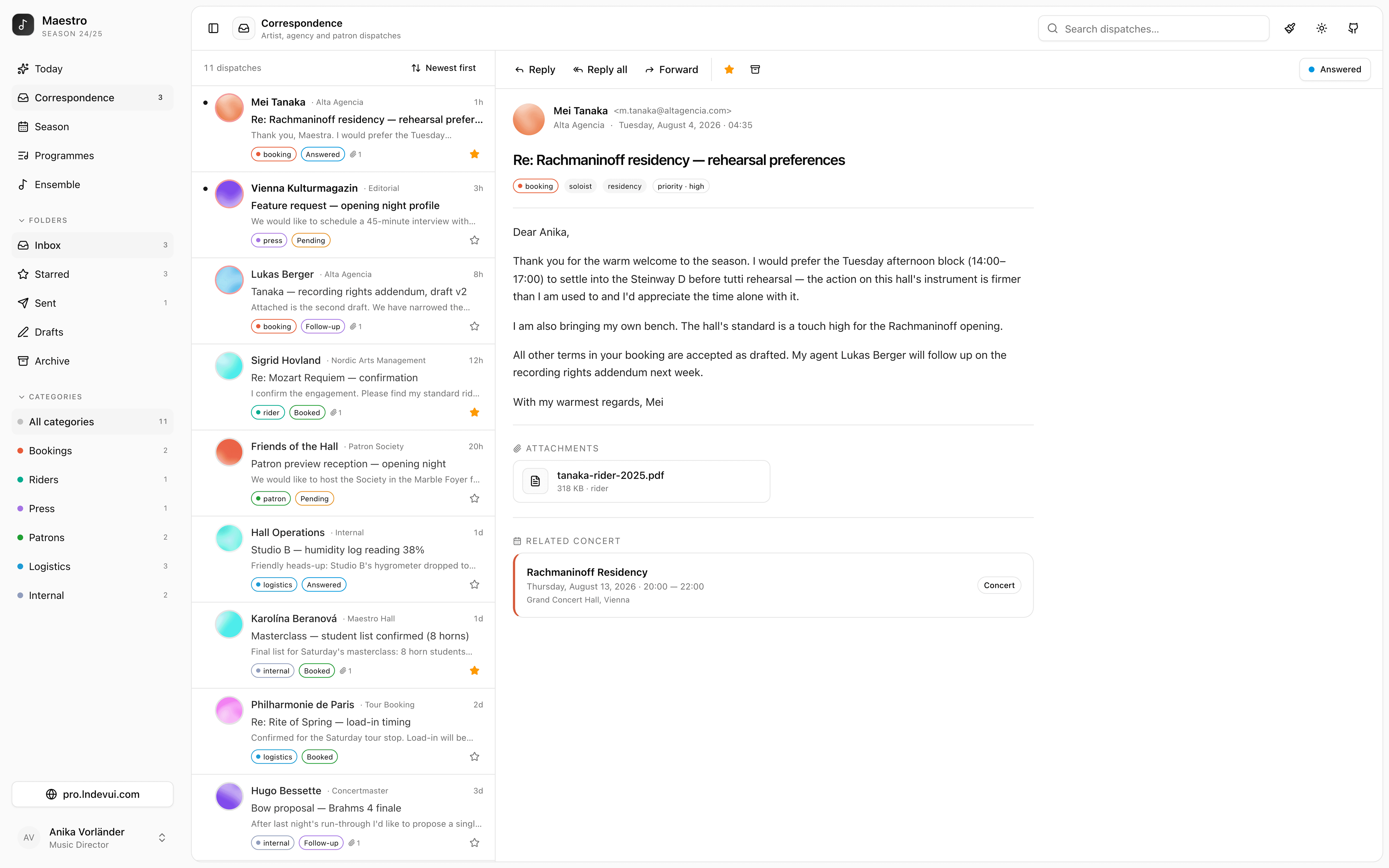 Maestro screenshot 2