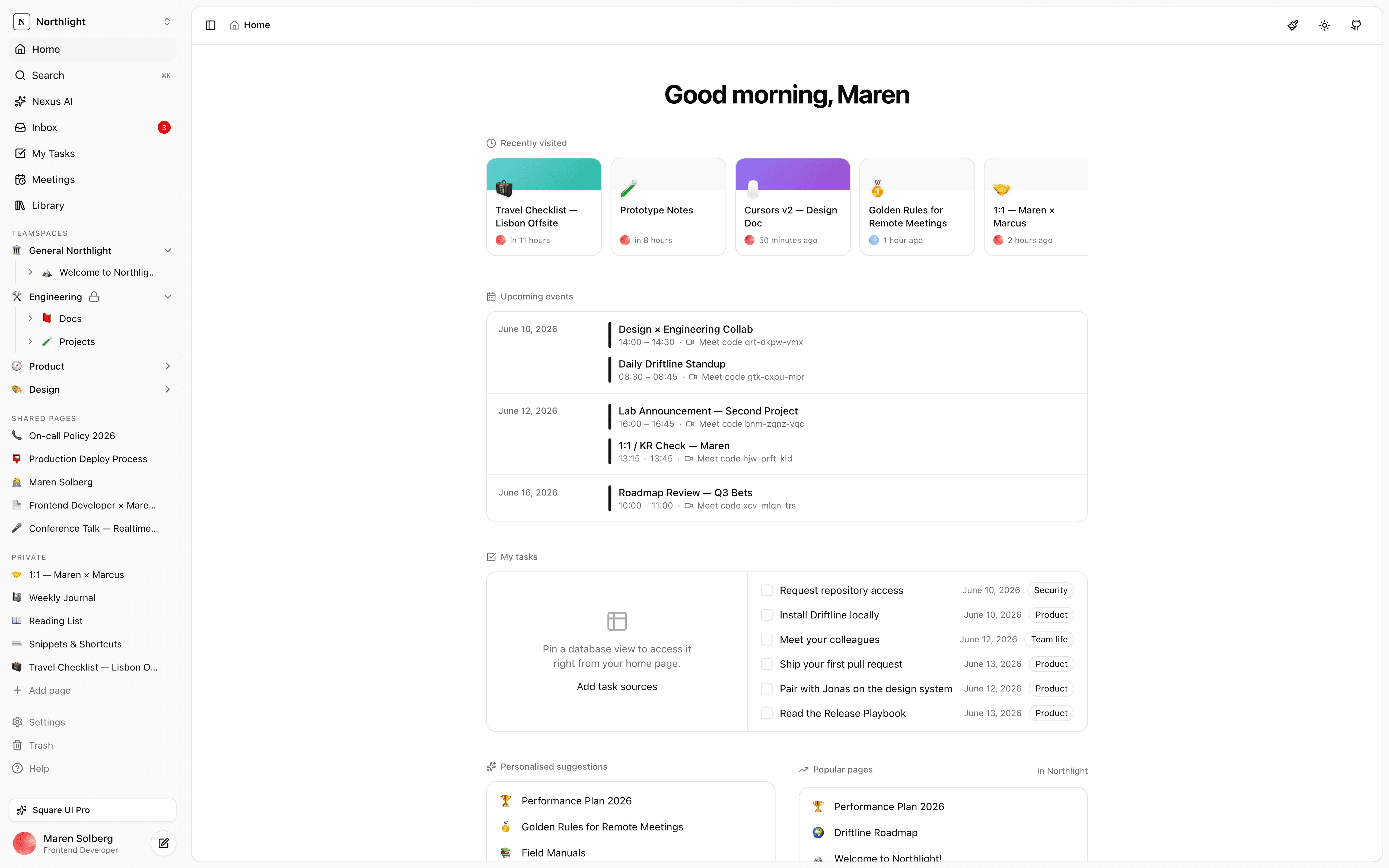 Nexus screenshot 1