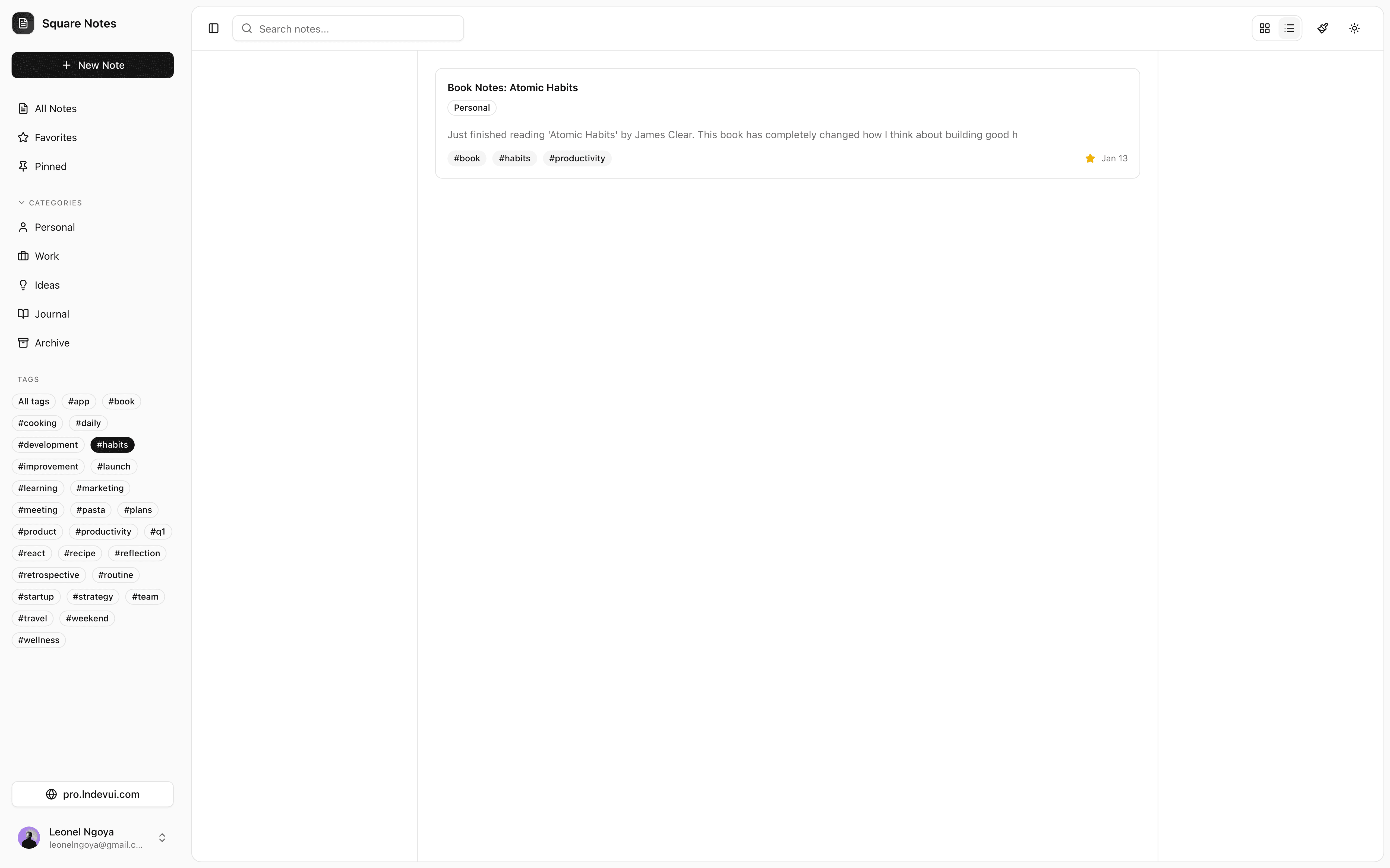 Notes App screenshot 5