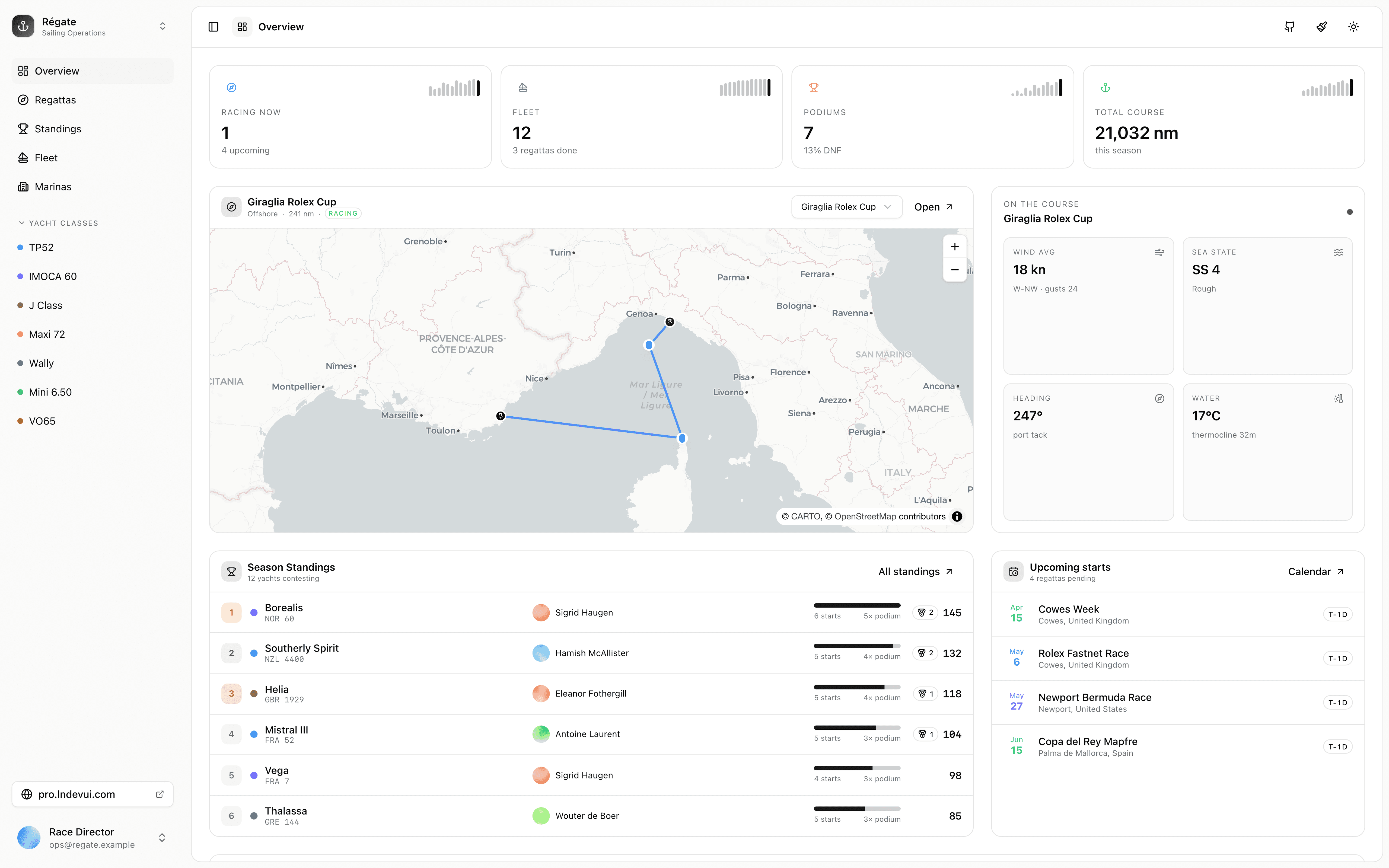 Régate screenshot 1