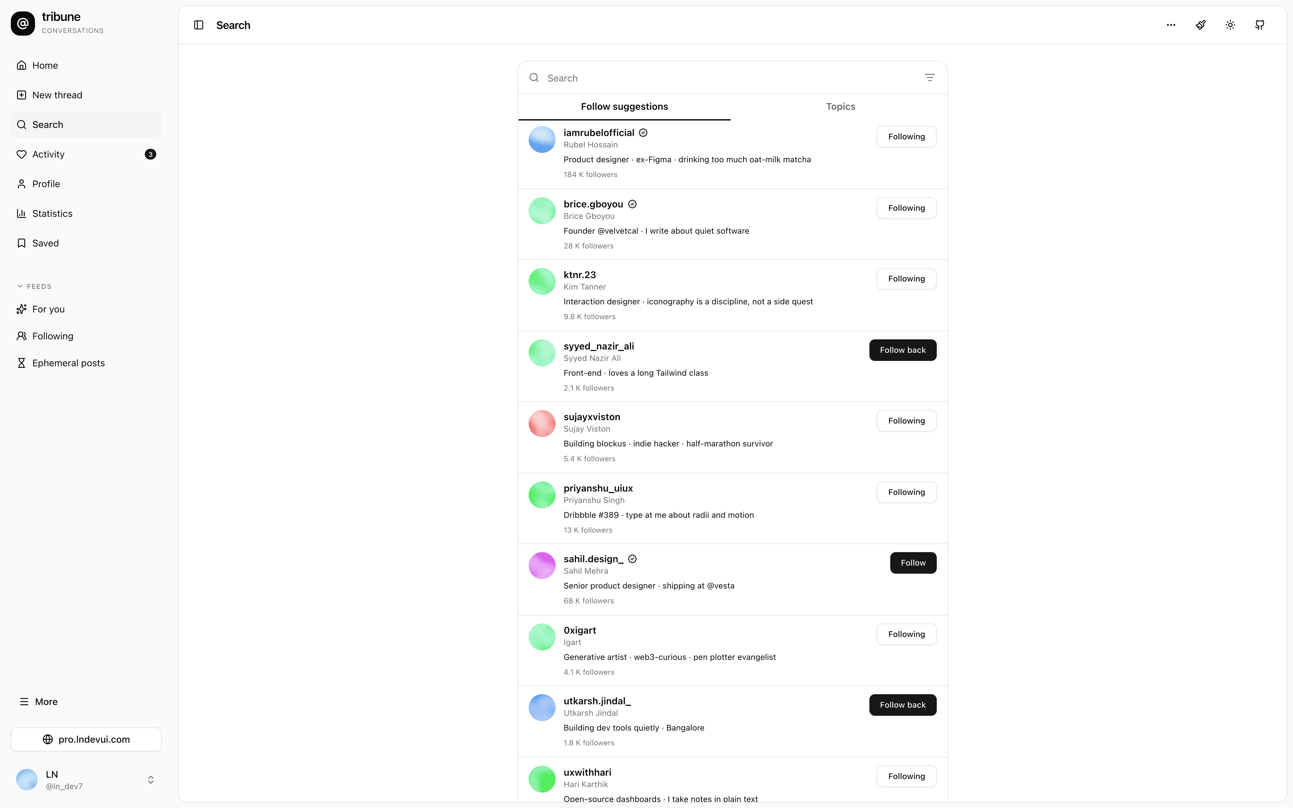 Tribune screenshot 5